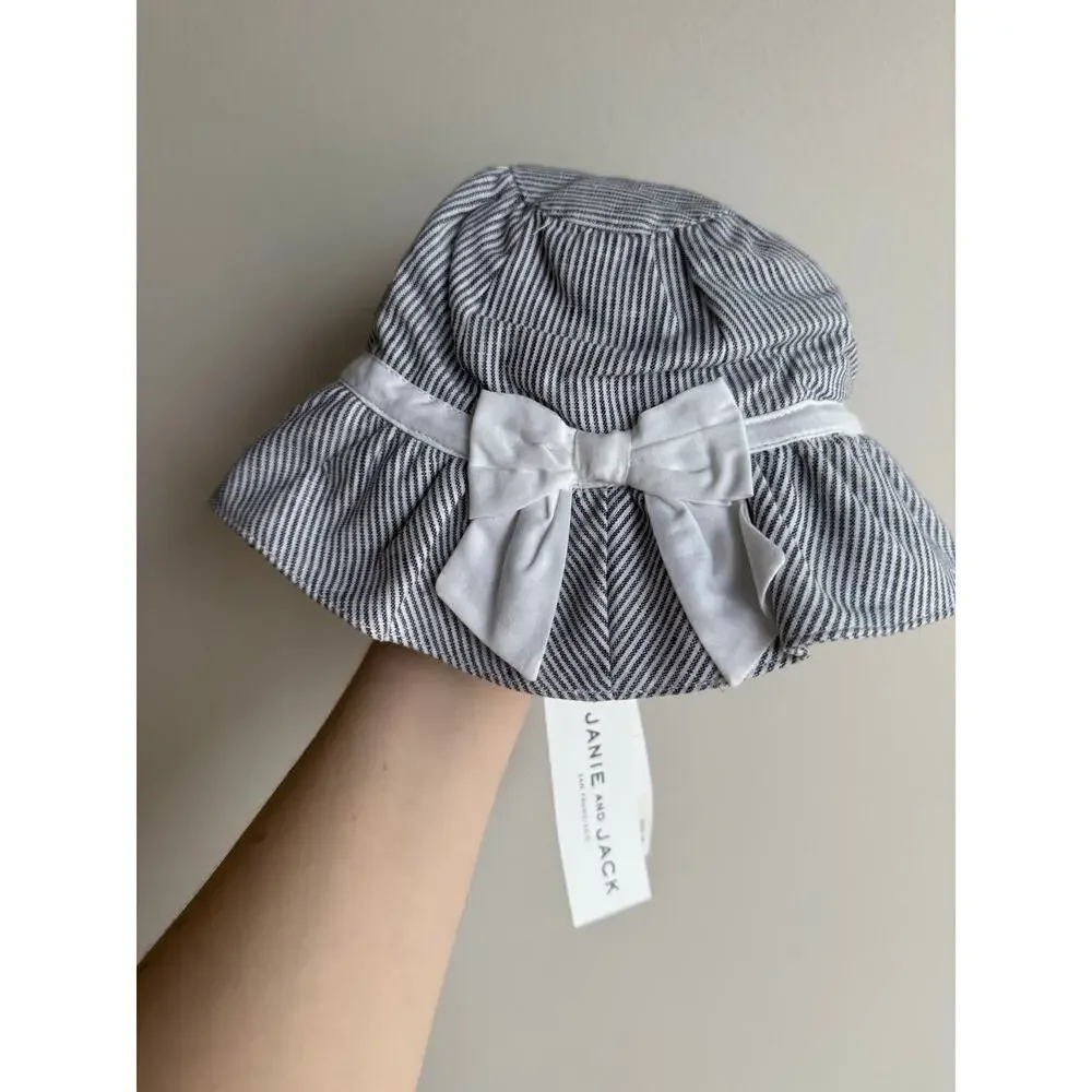 NWT Baby Striped Sun Hat